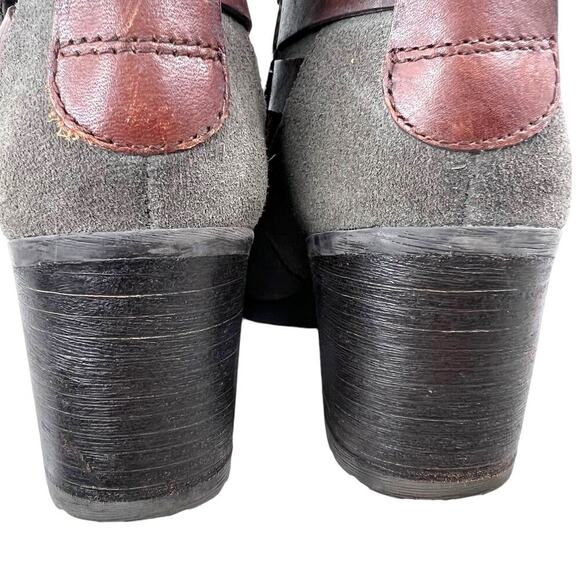SAM EDELMAN the Hannah Lug Sole Booties in Gray Women's Size 7 - Picture 11 of 15